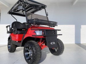 Red Renegade Scout Lithium Ion Golf Cart 04